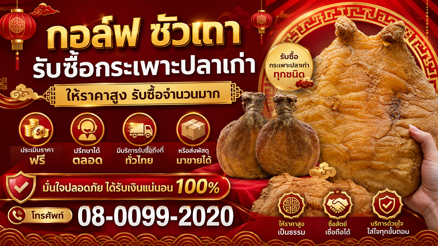 ซัวเถา รับซื้อกระเพาะปลาเก่า
